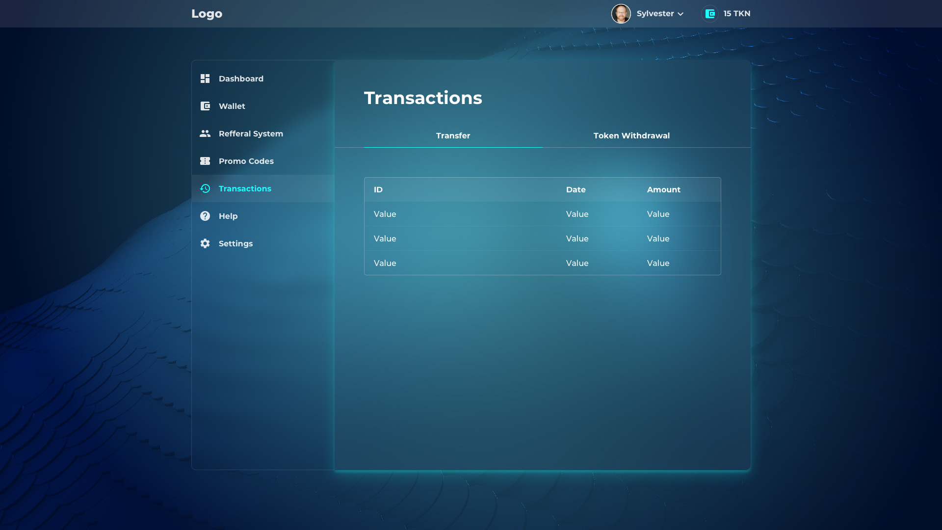 landing page ico mining