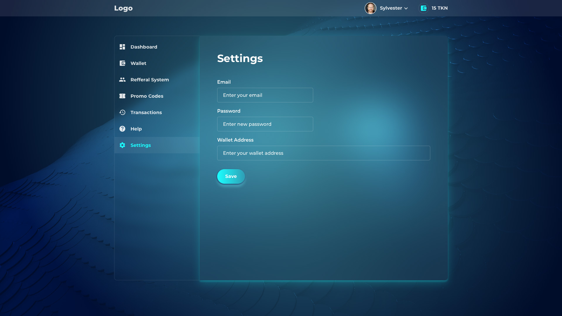 landing page ico mining
