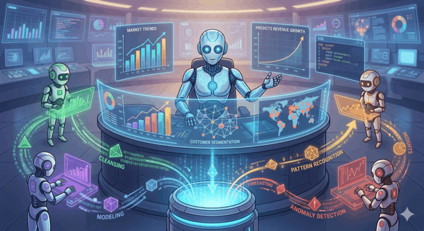 разработка AI-агента для анализа данных