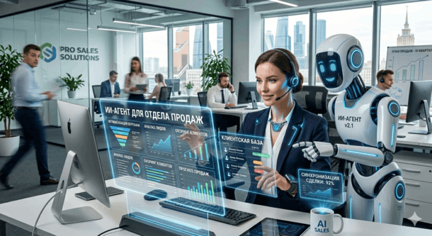 разработка AI-агента для отдела продаж