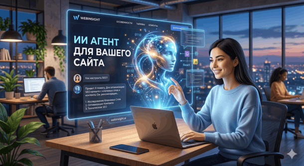 разработка AI-агента для для сайта