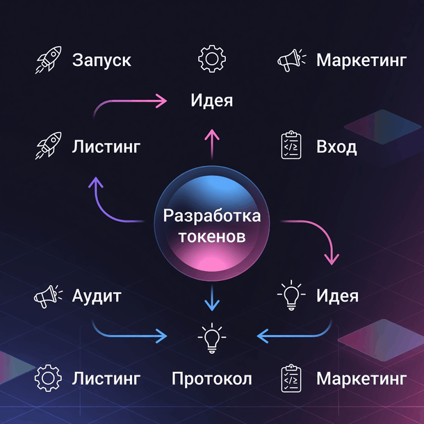 Выпуск токенов